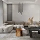 Maytoni Cascade fekete LED kristály függesztett lámpa (MAY-MOD132PL-L30BK) LED 1 izzós IP20