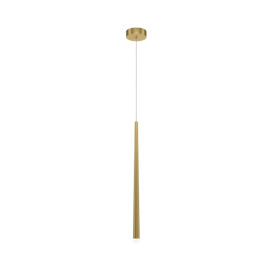 Maytoni Cascade sárgaréz LED kristály függesztett lámpa (MAY-MOD132PL-L6BSK) LED 1 izzós IP20
