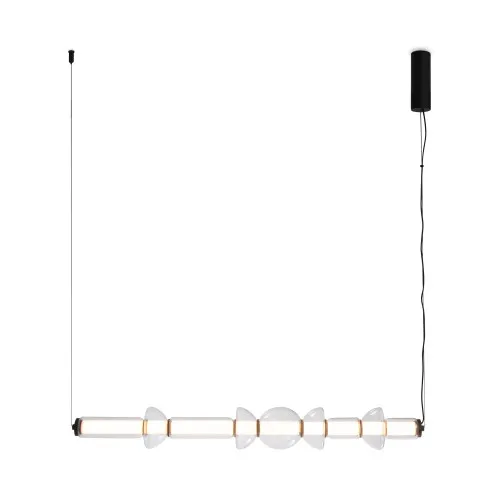 Maytoni Cosmo fekete-átlátszó LED függesztett lámpa (MAY-MOD210PL-L39B3K) LED 1 izzós IP20