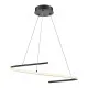 Maytoni Curve fekete-fehér LED függesztett lámpa (MAY-MOD242PL-L33BK) LED 1 izzós IP20