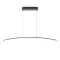 Maytoni Curve fekete-fehér LED függesztett lámpa (MAY-MOD243PL-L18BK) LED 1 izzós IP20