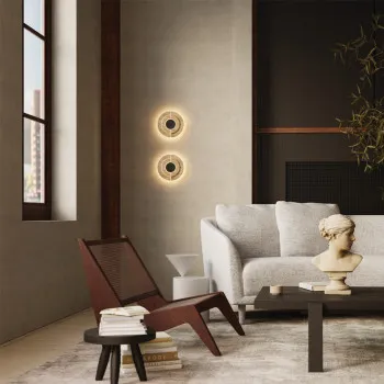 Maytoni Daylight fekete-bézs LED fali lámpa (MAY-MOD462WL-L10BG3K) LED 1 izzós IP20