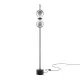 Maytoni Double Moon fekete-szürke LED állólámpa (MAY-MOD478FL-L15B3K) LED 1 izzós IP20