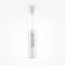Maytoni Dynamics fehér-átlátszó függesztett lámpa (MAY-MOD326PL-01W) LED 1 izzós IP20
