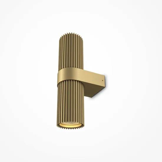 Maytoni Dynamics matt arany-átlátszó falikar (MAY-MOD326WL-02MG) GU10 2 izzós IP20