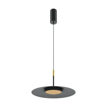 Maytoni El fekete LED függesztett lámpa (MAY-MOD041PL-L15B3K1) LED 1 izzós IP20