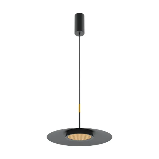 Maytoni El fekete LED függesztett lámpa (MAY-MOD041PL-L15B3K1) LED 1 izzós IP20