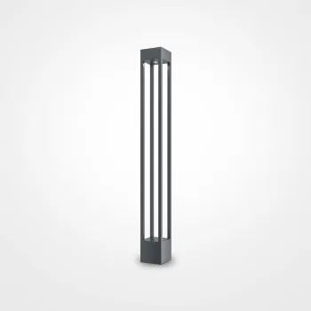 Maytoni Elbe grafit kültéri LED állólámpa (MAY-O424FL-L10GF) LED 1 izzós IP65