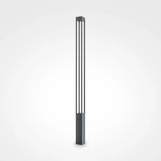 Maytoni Elbe grafit kültéri LED állólámpa (MAY-O424FL-L25GF) LED 1 izzós IP65