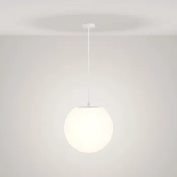 Maytoni Erda fehér kültéri függesztett lámpa (MAY-O594PL-01W) E27 1 izzós IP54