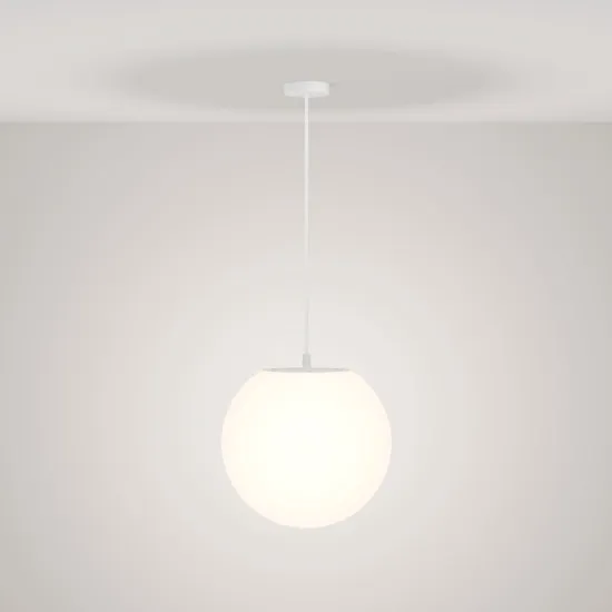 Maytoni Erda fehér kültéri függesztett lámpa (MAY-O594PL-01W) E27 1 izzós IP54