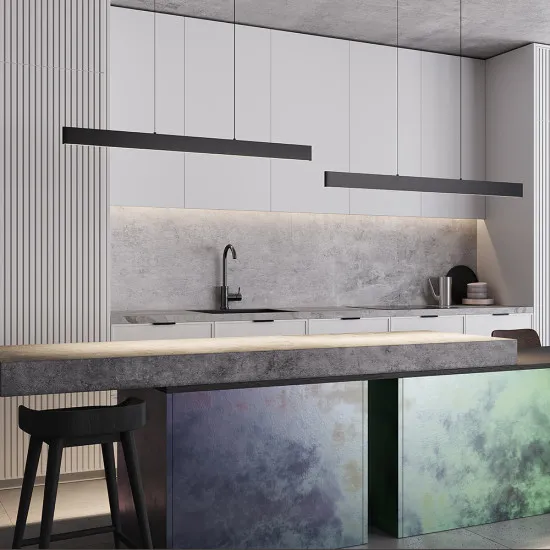 Maytoni Euphoria fekete LED függesztett lámpa (MAY-P109PL-36W2.7-6K-B) LED 1 izzós IP20