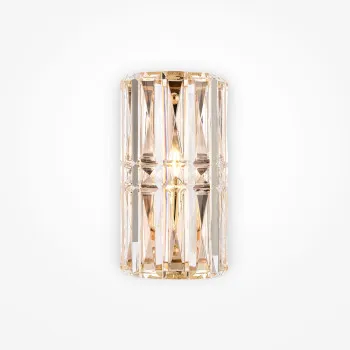 Maytoni Facet arany-átlátszó kristály falikar (MAY-MOD094WL-01G) E14 1 IP20