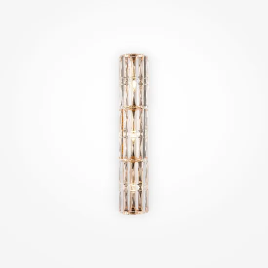 Maytoni Facet arany-átlátszó kristály falikar (MAY-MOD094WL-03G) E14 3 IP20
