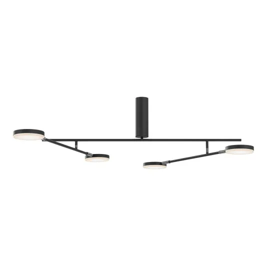 Maytoni Fad fekete LED mennyezeti lámpa (MAY-MOD070CL-L30B3K) LED 1 izzós IP20