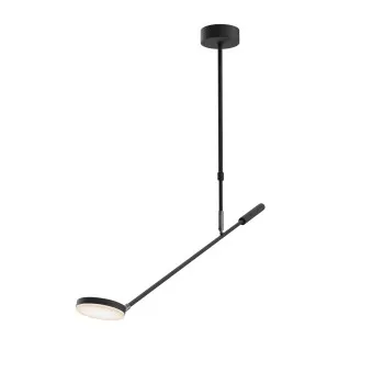 Maytoni Fad fekete LED mennyezeti lámpa (MAY-MOD070CL-L8B3K) LED 1 izzós IP20