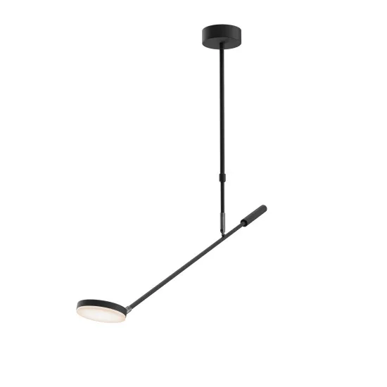 Maytoni Fad fekete LED mennyezeti lámpa (MAY-MOD070CL-L8B3K) LED 1 izzós IP20