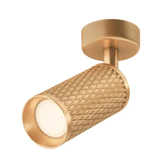 Maytoni Focus Design arany mennyezeti lámpa (MAY-C034CL-01G) GU10 1 izzós IP20