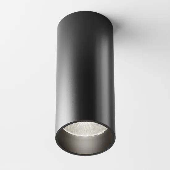 Maytoni Focus LED fekete LED mennyezeti lámpa (MAY-C056CL-L12B4K-W-B) LED 1 izzós IP20