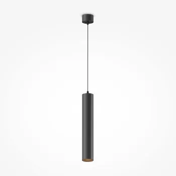 Maytoni Focus LED fekete LED függesztett lámpa (MAY-P072PL-L12B3K-1) LED 1 izzós IP20