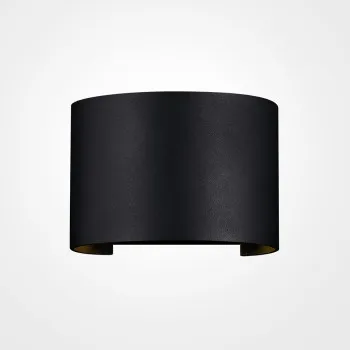 Maytoni Fulton fekete kültéri LED fali lámpa (MAY-O573WL-L6B) LED 1 izzós IP54