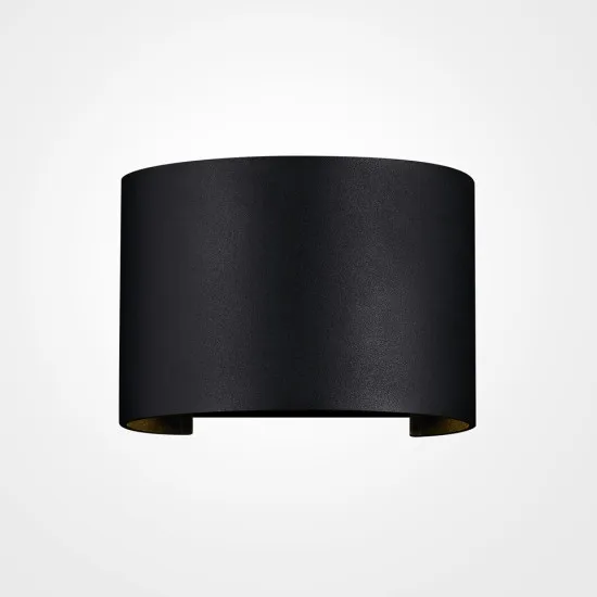 Maytoni Fulton fekete kültéri LED fali lámpa (MAY-O573WL-L6B) LED 1 izzós IP54