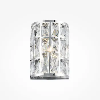 Maytoni Gelid króm-átlátszó kristály falikar (MAY-MOD184-WL-01-CH) G9 1 izzós IP20