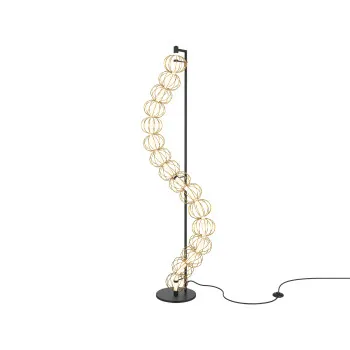 Maytoni Golden Cage arany LED álló lámpa (MAY-MOD216FL-L38G3K) LED 1 izzós IP20