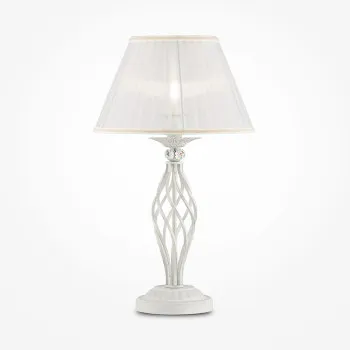 Maytoni Grace fehér asztali lámpa (MAY-ARM247-00-G) E14 1 IP20