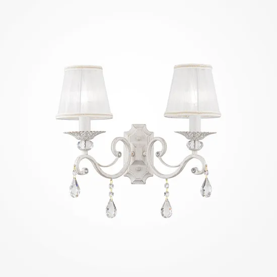 Maytoni Grace fehér falikar (MAY-ARM247-02-G) E14 2 IP20