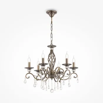 Maytoni Grace antik sárgaréz csillár (MAY-RC247-PL-06-R) E14 6 IP20