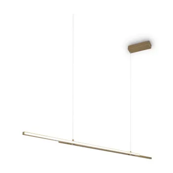 Maytoni Halo sárgaréz-fehér LED függesztett lámpa (MAY-MOD005PL-L48BSK) LED 1 izzós IP20