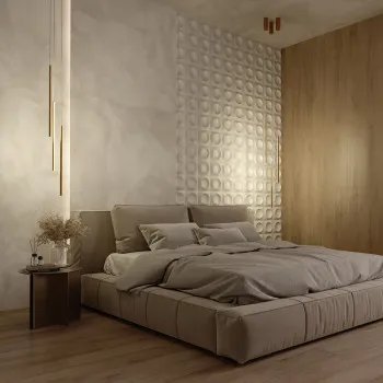 Maytoni Halo sárgaréz-fehér LED függesztett lámpa (MAY-MOD246PL-L12BSK) LED 1 izzós IP20