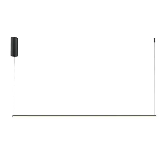 Maytoni Halo fekete-fehér LED függesztett lámpa (MAY-MOD246PL-L24BK) LED 1 izzós IP20