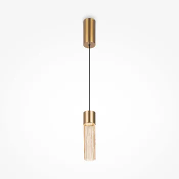 Maytoni Imaginary arany LED függesztett lámpa (MAY-MOD190PL-L5G3K) LED 1 izzós IP20