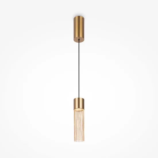 Maytoni Imaginary arany LED függesztett lámpa (MAY-MOD190PL-L5G3K) LED 1 izzós IP20