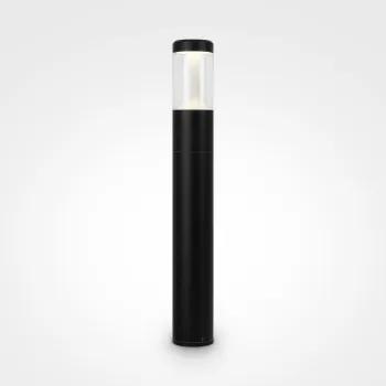 Maytoni Koln fekete-átlátszó kültéri LED állólámpa (MAY-O590FL-L8B4K1) LED 1 izzós IP54