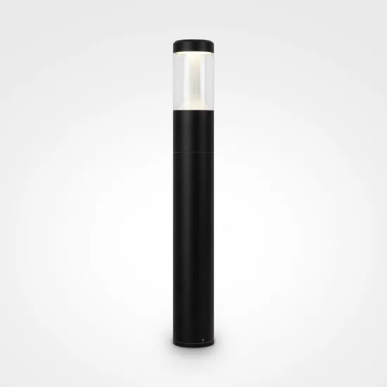 Maytoni Koln fekete-átlátszó kültéri LED állólámpa (MAY-O590FL-L8B4K1) LED 1 izzós IP54