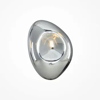 Maytoni Mabell szürke fali lámpa (MAY-MOD306WL-01CH) E14 1 izzós IP20