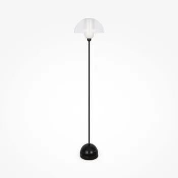 Maytoni Memory fekete-átlátszó álló lámpa (MAY-MOD177FL-01B) E14 1 izzós IP20