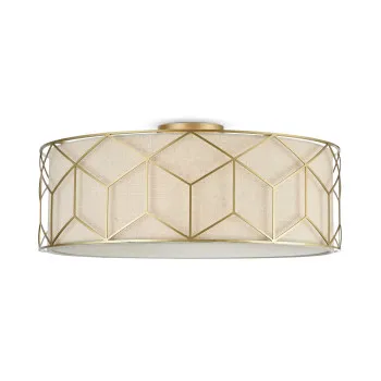 Maytoni Messina arany-krém mennyezeti lámpa (MAY-H223-PL-05-G) E14 5 izzós IP20