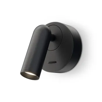 Maytoni Mirax fekete LED fali lámpa (MAY-C038WL-L3B3K) LED 1 izzós IP20