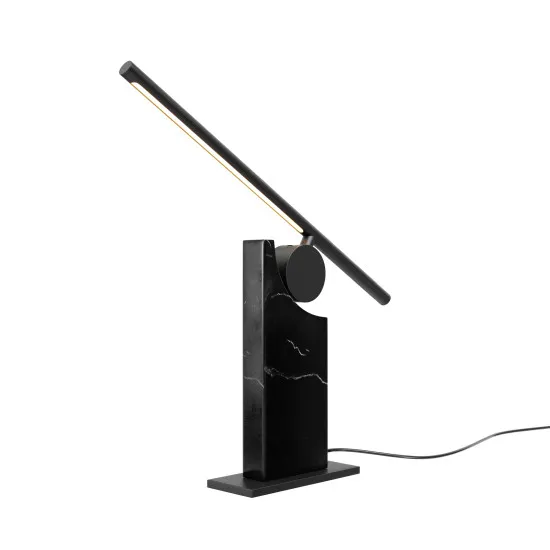 Maytoni Monumento fekete LED asztali lámpa (MAY-MOD467TL-L9B3K) LED 1 izzós IP20