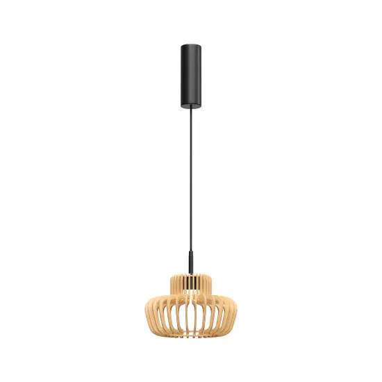 Maytoni Namiki fekete-bézs LED függesztett lámpa (MAY-MOD465PL-L12BK2) LED 1 izzós IP20