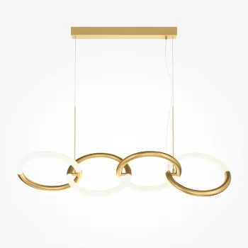 Maytoni Node arany-fehér LED függesztett lámpa (MAY-MOD165PL-L40G3K) LED 1 izzós IP20