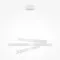 Maytoni Origami fehér LED függesztett lámpa (MAY-MOD163PL-L38W4K1) LED 1 izzós IP20