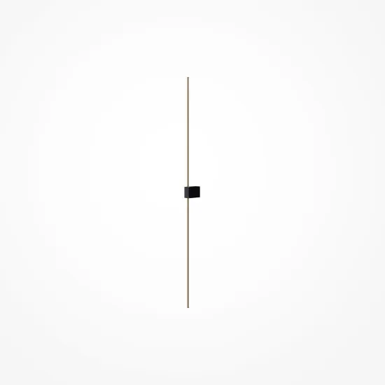 Maytoni Pars fekete LED fali lámpa (MAY-C071WL-L12GB3K) LED 1 izzós IP20