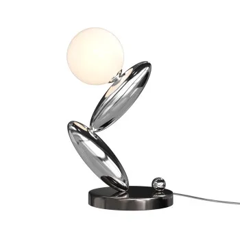 Maytoni Resonance szürke-fehér LED asztali lámpa (MAY-MOD482TL-L6PT3K) LED 1 izzós IP20