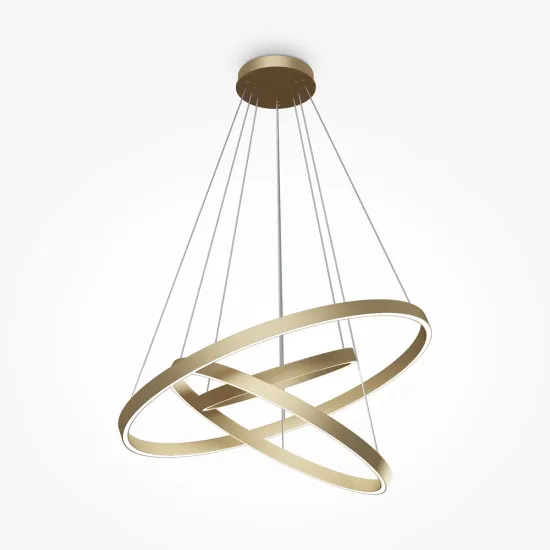 Maytoni Rim sárgaréz LED függesztett lámpa (MAY-MOD058PL-L100BS4K) LED 1 izzós IP20