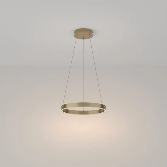 Maytoni Rim sárgaréz LED függesztett lámpa (MAY-MOD058PL-L22BS3K) LED 1 izzós IP20